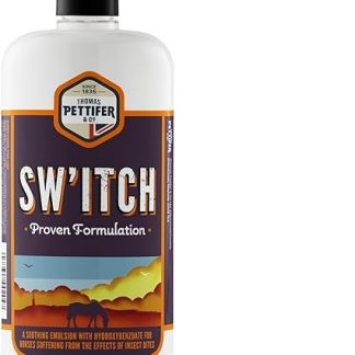 Thomas Pettifer & Co. Sw’itch Horse Insect Relief 500mL | Made with Natural Ingredients | Sooth and Prevention | 500mL