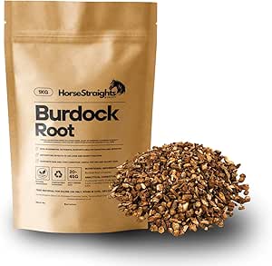 Burdock Root for Horses Detox Liver & Skin Support 1KG HSD Horse Straights Direct