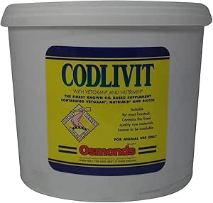 OSMONDS CODLIVIT WITH COPPER EQUINE HORSE VITAMINS & MINERALS