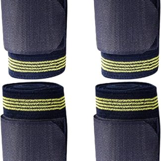 Générique Horse Bandage - Elastic Protector Equestrian | 4 Rolls of Bands for Horses | for Veterinarians and Training Prevention of Tendon Injury and Tendon Injury