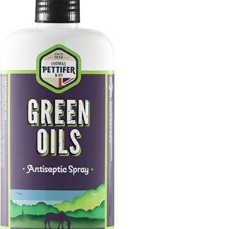 Thomas Pettifer & Co. Horse Antiseptic Green Oils Spray 250ml | Easy to Use Horse Wound Care, Made with Natural Oils