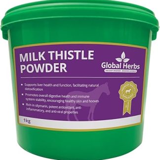 Global Herbs Milk Thistle Powder Equine Liver & Detox Support 1kg