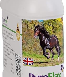 PUREFLAX LINSEED OIL FOR HORSES, Clear, 1 Litre