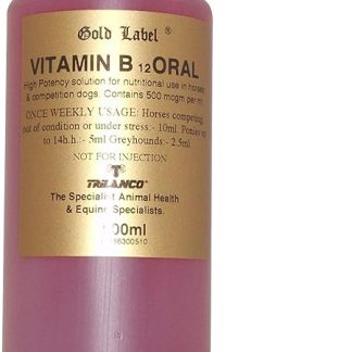 Gold Label Unisex's Herbal Health Vitamin B12, Clear, One Size