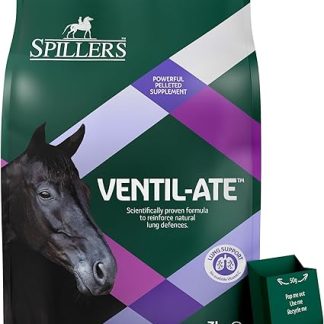 SPILLERS Ventil-ate Horse Supplement (3kg) Respiratory Supplement for Horses and Ponies Stabled for Long Periods, Traveling or on Box Rest - 30 Day Supply Horse Supplements
