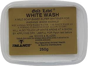 Gold Label White Wash, White Soap for Cattle, White Horses and Dogs, 250 Gm