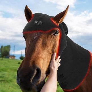 LED Red Light Infrared Therapy Equipment for Horses Portable Horse Neck Red Light Therapy Belts Wearable Red Light Therapy for Horses Reduces Inflammation Pain Relief L