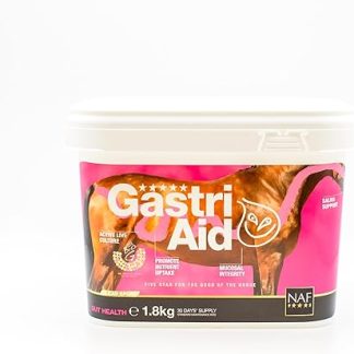 NAF Five Star GastriAid 1.8kg – Advanced Gut Health Supplement for Horses – SupportsTotal Digestive Health and Promotes Efficient Nutrient Absorption – Includes Prebiotics, Probiotics & Postbiotics