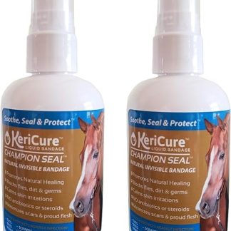 Liquid Bandage, 2 Pack Spray on Wound Care for Horses, Livestock, Large Animal Infection Prevention