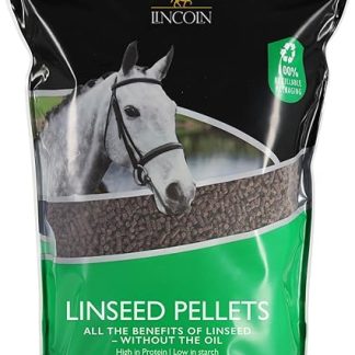 Lincoln Linseed Pellets Refill Pouch 1.5kg - General Health Support For Horses