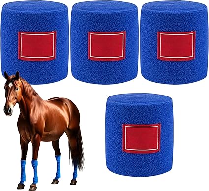 Horse Bandages | Self Adhesive Horse Wrap, Flexible Soft Protector Bandages for Training Recovery Trail Riding Equestrian Events Riding Daily Turnout Stable Care Competition