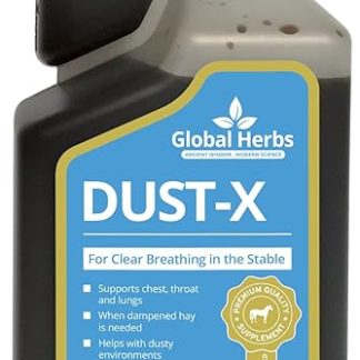 Global Herbs Dust-X Equine Respiratory Support for Dusty Environments 1 Litre