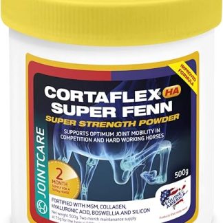 Equine America Cortaflex HA Super Fenn Super Strength Powder | Premium Ready To Use Horse & Pony Supplement | Supports Optimum Joint Mobility & Recovery | 500g