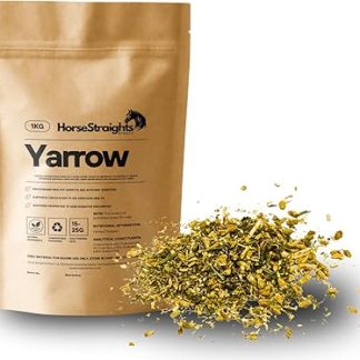Yarrow for Horses Appetite Stimulation Digestive Comfort Circulation & Urinary Support 1KG HSD Horse Straights Direct