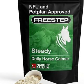 Steady | Daily Horse Calming Supplement | Magnesium, Vitex (Chasteberry) & Chamomile | Non-Sedative, Molasses-Free Magnesium Powder