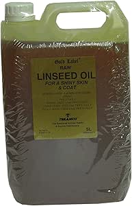 Gold Label Unisex's Herbal Health Linseed Oil, Clear, 5 Litre