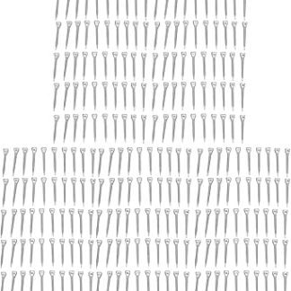 250 Pcs Horseshoe Nails High Tensile Strength Good Elasticity Accurately Crafted Steel Horse Shoes Nails (E2)