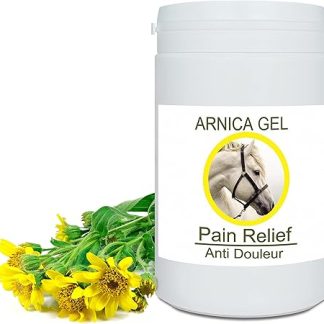 Vet 90% Arnica Gel Forte for Horses & Pet Care (Dogs, Cats) Muscle & Joint Pain Relief. Pure & Natural Arnica Balm for Bruises & Swelling of The Horse. Muscle Massage Gel 1000 g