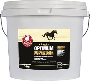 NAF Five Star Optimum Feed Balancer 9kg – High-Spec Nutritional Support for Horses – With Prebiotics, Probiotics, Vitamins & Minerals – Supports Digestive Health, Condition & Performance