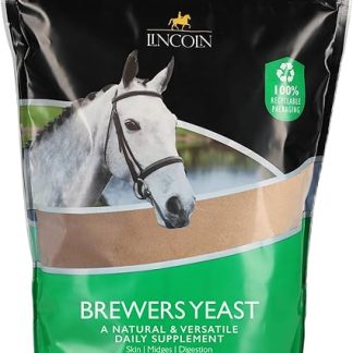 Lincoln Brewers Yeast Refill Pouch 1kg - Gut Support For Horses