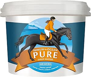Pure 4KG Natural Premium Horse Supplement - Seaweed & Garlic improves Condition and Immune Boost
