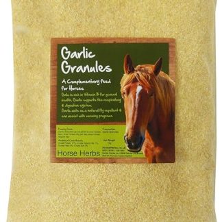 Garlic Granules 3kg | 100% Natural Digestion Support Supplement for Horses & Ponies, Fly Repellent