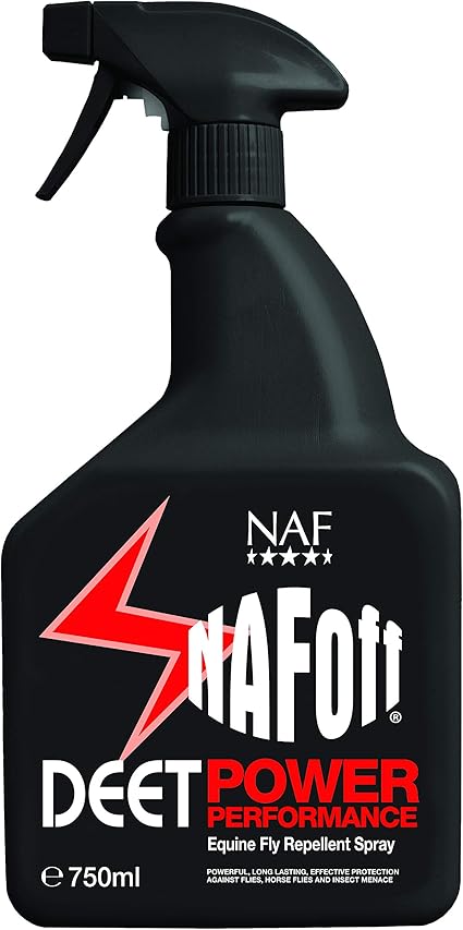 Natural Animal Feeds Unisex's NLF1325 NAF Off Deet Power Spray, Clear, 750 ml
