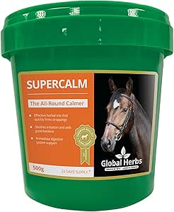Global Herbs Supercalm Equine Calming & Focus Support Powder 500g