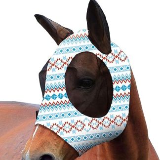 Fly Shield Horse | Comfort-Enhancing Fly Shield - Uv Protection Breathable Soft Face Covering for Comfort Protection Training Clear Seeing Riding Outdoor