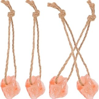FOMIYES Goat Salt Block and Deer Salt Lick for Horses and Livestock Outdoor Use 4Pcs Natural Mineral for Cattle and Sheep Health