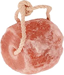 Animal Salt Lick for Horses, Natural Pink Salt Suitable All type Animal, Natural shape salt lick 1.3kg-1.5kg with strong hanging rope