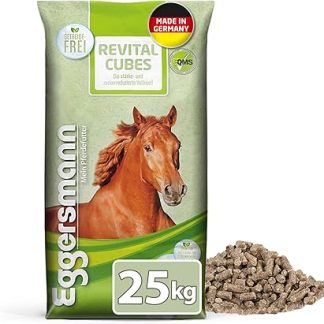 thick and Zuckerarmes Special Food without his Cereals, Eggers Revital Cubes For Horses, Pack of 1 (1x 25kg)