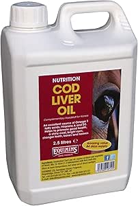 EQS0054 Cod Liver Oil - Clear, 2.5 Litre