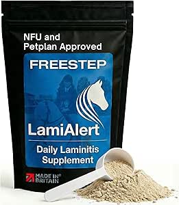 LamiAlert | Horse Supplement Suitable for Laminitis Prone Horses | Magnesium Powder with Chelated Zinc & Copper | Forage Balancer for Good Doers | Molasses Free & Low Sugar