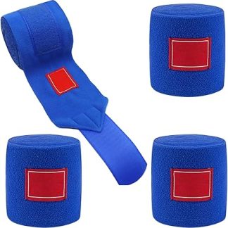 Horse Bandage - Leg Bands for Stable Horses, 4 Soft and Flexible Protective Bands for Training, Recovery, Hiking, Care, Stable, Competition, Equestrian Equestrian Events