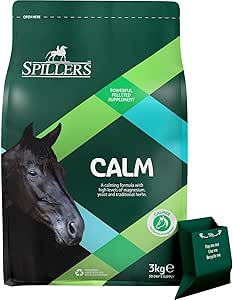 SPILLERS Calm Horse Supplement (3kg) Horse Calmer with Magnesium for Horses and Ponies, Ideal for Nervous or Excitable Equines - 30 Day Supply Supplements
