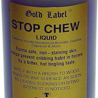 Gold Label Unisex's TR-GLD0175 Stop Chew Liquid, Clear, 500 ml