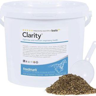 CLARITY® | Premium Horse Supplement To Optimise & Maintain Respiratory Health | 29 Days Supply | 1.75kg | 100% British Made | UFAS & BETA NOPS Accredited