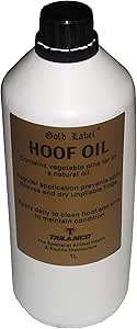 Gold Label Unisex's GLD0100 Hoof Oil, Clear, 1 Litre