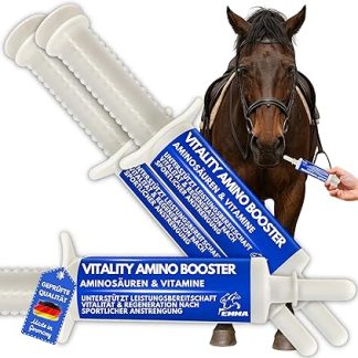 EMMA® amino acid & vitamin E for horses I Booster I Oral paste for fast supply of amino acids I supports muscle building, performance & energy 3 pieces