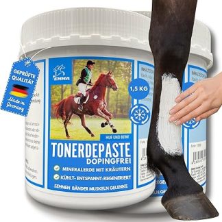 EMMA® Clay paste horse I Economical set I Acetic clay paste I Healing clay paste I 2 times 1,5 Kg