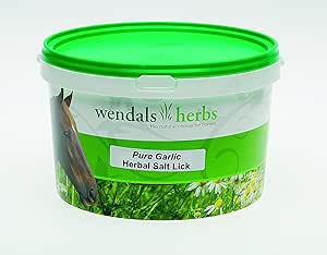 Pure Garlic Herbal Salt Lick - Horse & Pony Supplements 3.5kg