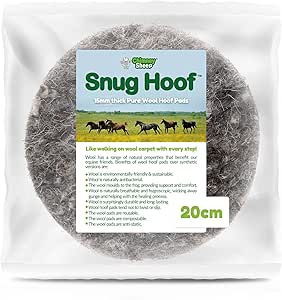 Chimney Sheep 20cm Snug Hoof Wool Felt Pad Inserts