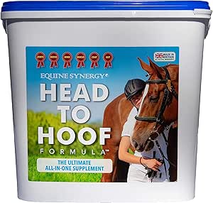 Head To Hoof Formula - Ultra Hoof Health with Advanced Biotin Levels, Plus Joint and Gut Nutrients - Total Equine Condition in One Tub 5.4 kg