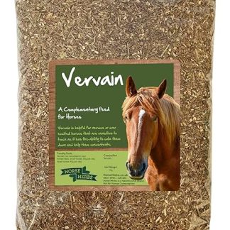 Vervain 1kg Bag | 100% Natural Calming Supplement for Horses & Ponies, Equine Care