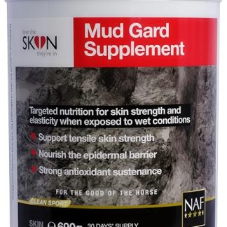 NAF Love the Skin They're In Mud Gard Supplement 690g – Nutritional Skin Support for Horses in Wet & Muddy Conditions – With Key Antioxidants, Herbs & MSM