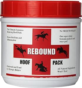 To Treat Sore, Inflamed and Infected Horse Hooves, Dark Brown