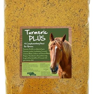 Turmeric PLUS 3kg Bag | 100% Natural Feed Supplement for Horses & Ponies, Black Pepper, Micronised Linseed, Equine Care