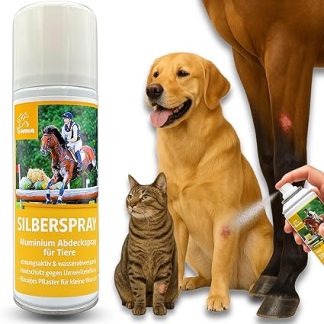 EMMA® Alu Spray for horses & dogs I Wound spray wound dressing immediate protection I optimal wound care I breathable 200ml