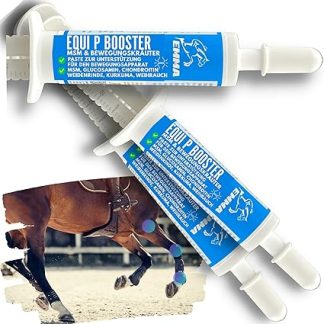 EMMA® Equi P Booster for horses I MSM, willow bark, musculoskeletal system I joints, tendon ligaments, cartilage I doping-free I more agility for seniors 3 pc.